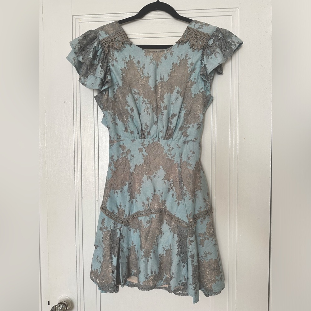 Elliatt Lace Mini Dress